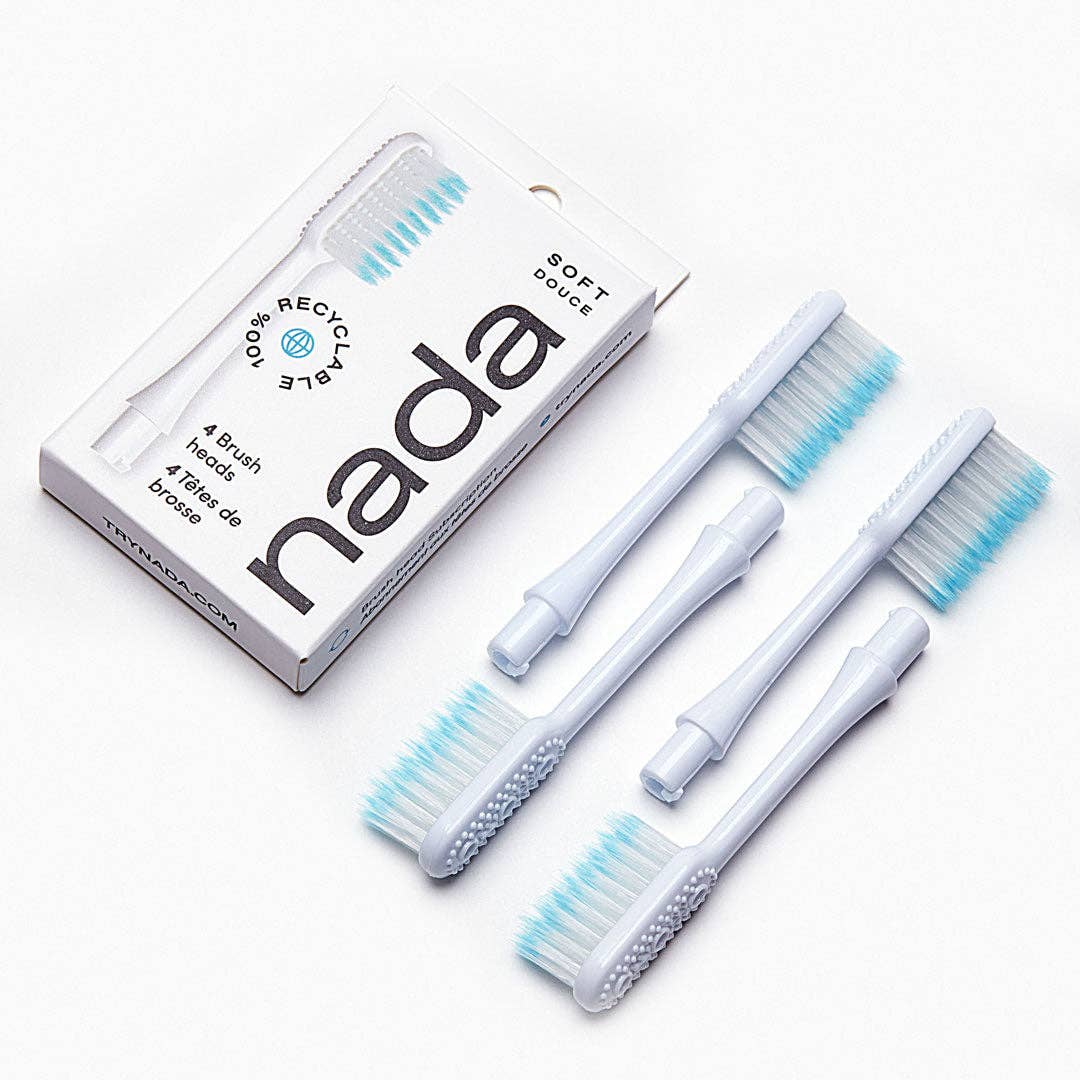 Nada Toothbrush Heads - Adults