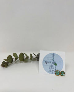Micro Plastic Stud Earrings