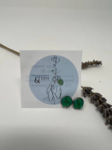 Micro Plastic Stud Earrings