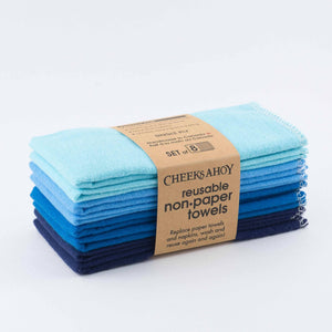 Reusable Non•Paper Towels • Single-Ply