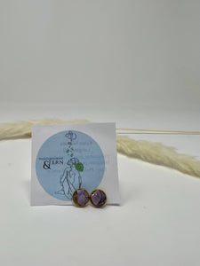 Organic Matter Stud Earrings
