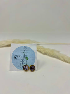 Organic Matter Stud Earrings