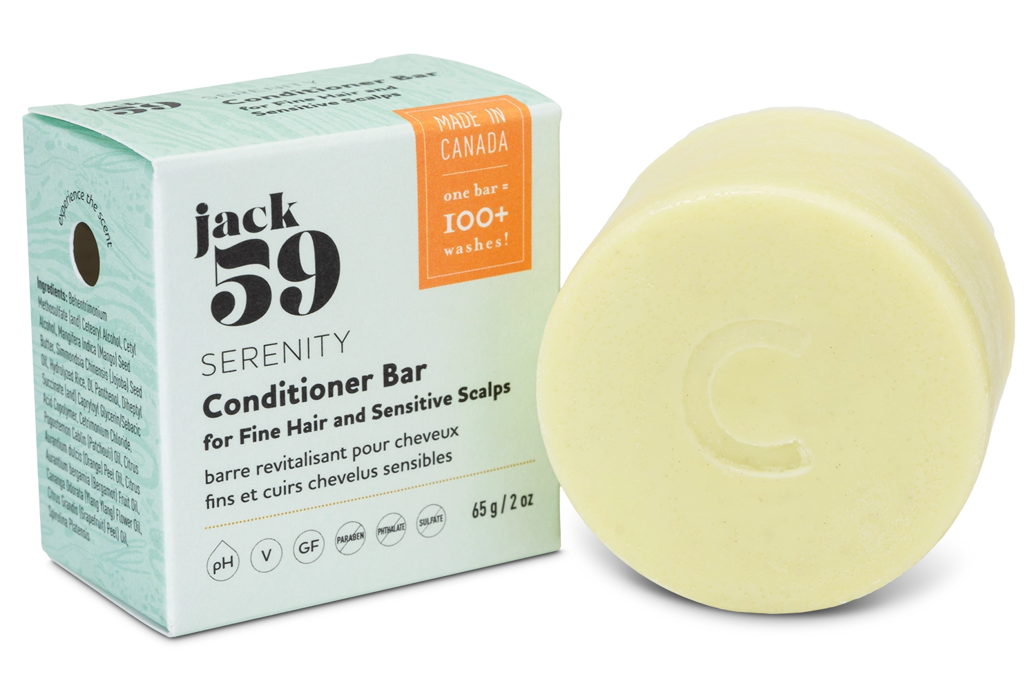 Bar Shampoo and Conditioner - Jack59