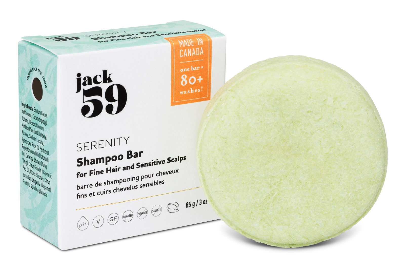 Bar Shampoo and Conditioner - Jack59