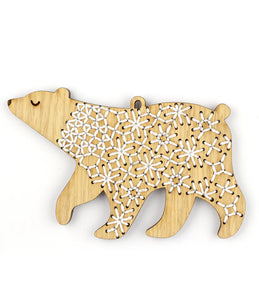 Kiriki Press | Stitched Wooden Ornament Kit