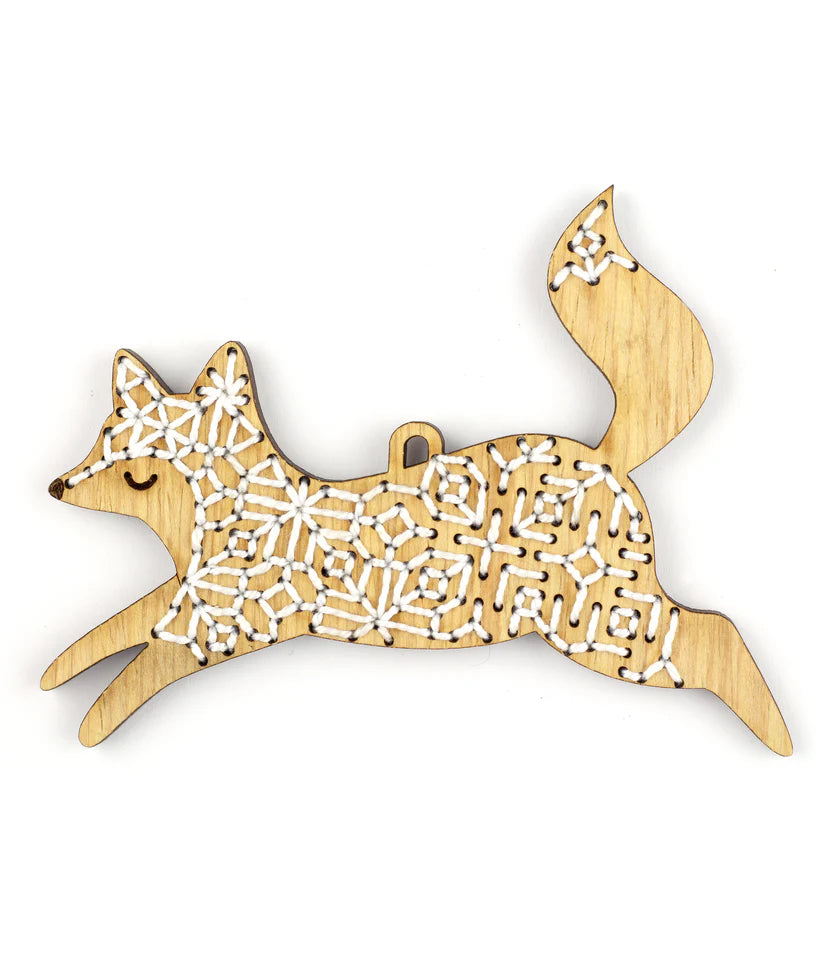 Kiriki Press | Stitched Wooden Ornament Kit
