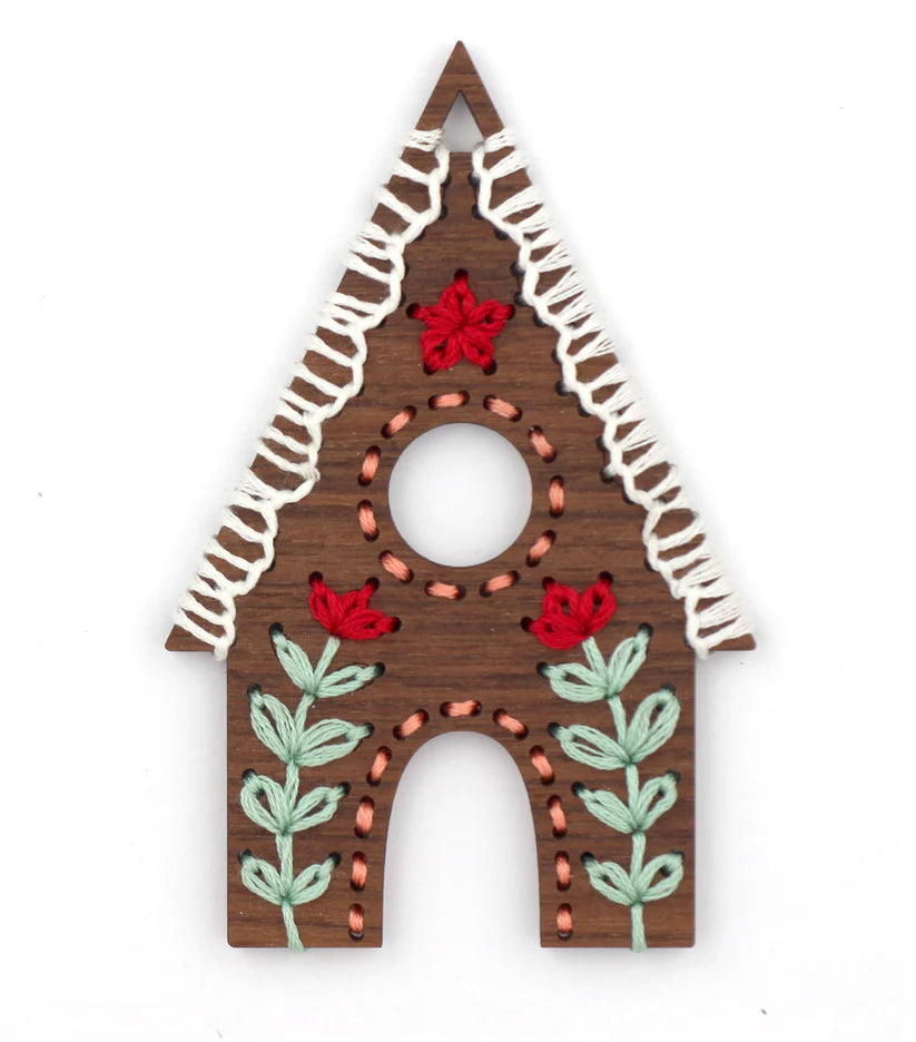 Kiriki Press | Stitched Wooden Ornament Kit