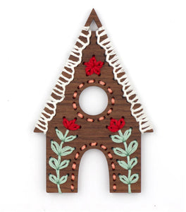 Kiriki Press | Stitched Wooden Ornament Kit