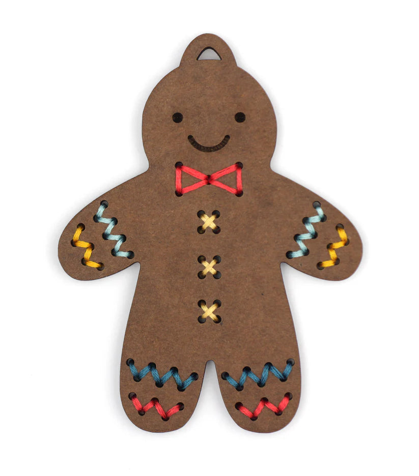 Kiriki Press | Stitched Wooden Ornament Kit