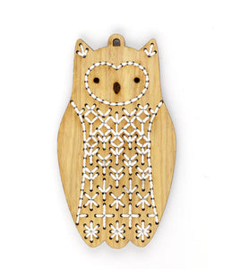 Kiriki Press | Stitched Wooden Ornament Kit