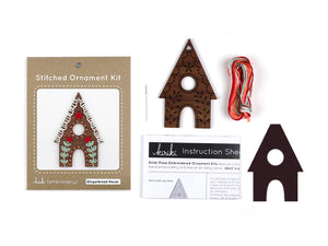 Kiriki Press | Stitched Wooden Ornament Kit