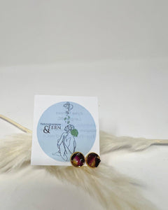 Organic Matter Stud Earrings