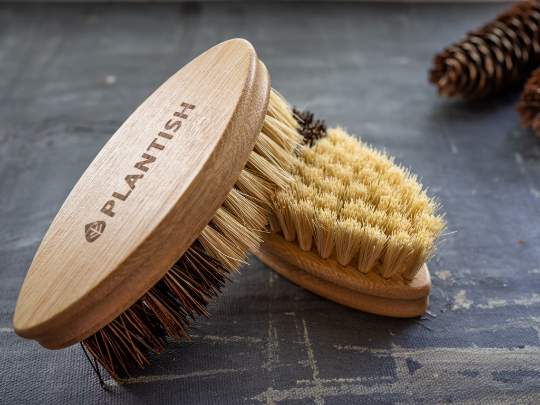 Sisal & Palm Vegetable Brush