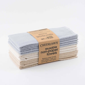 Reusable Non•Paper Towels • Single-Ply