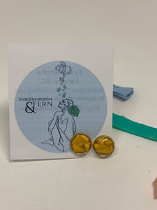 Micro Plastic Stud Earrings