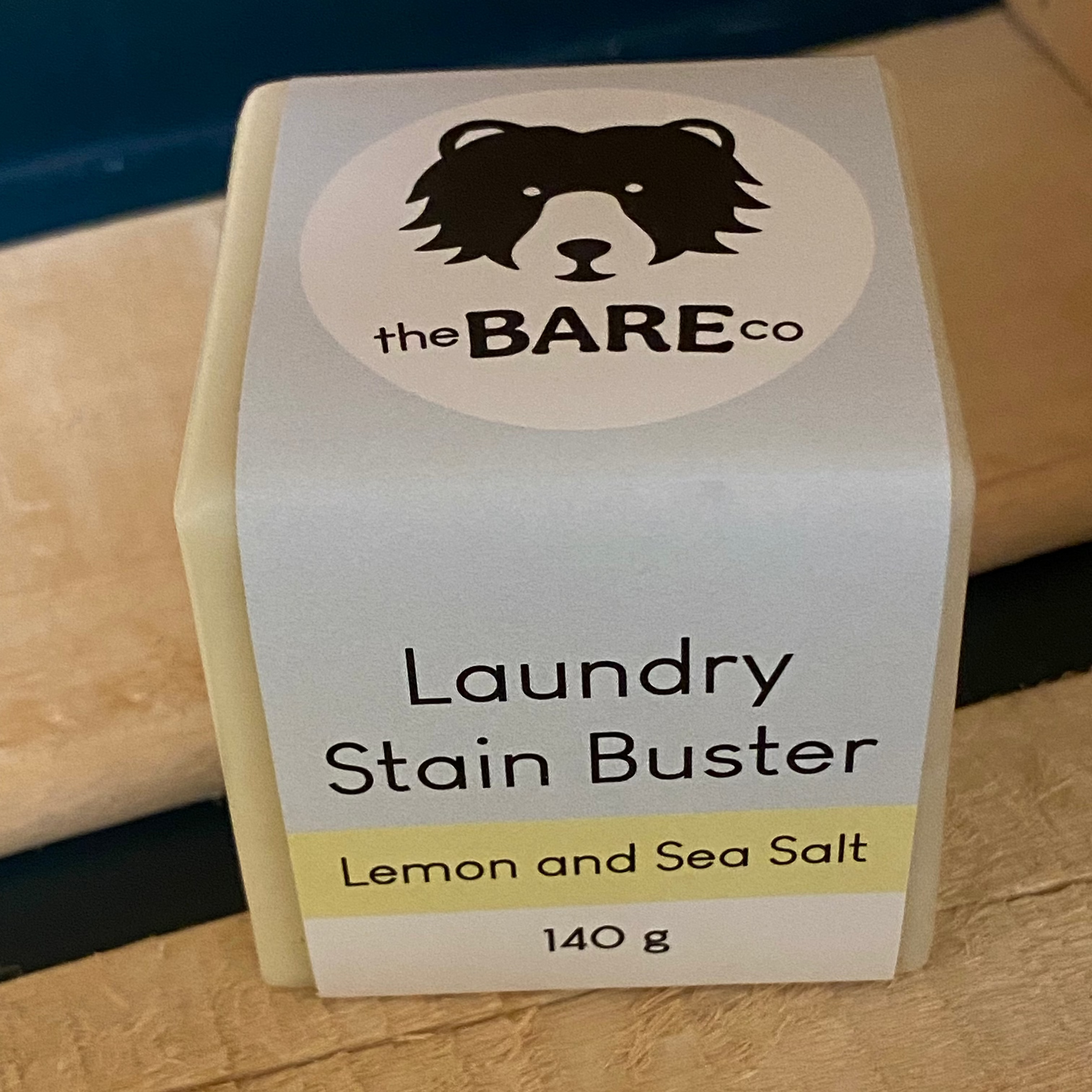 bar of laundry stain remover by The Bare Co